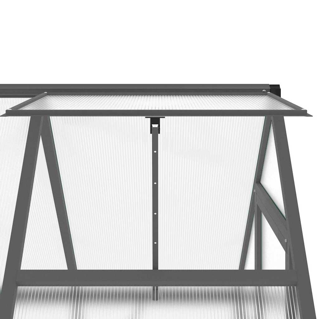 Telaio Serra con Base Antracite 169x114x195 cm in Alluminio - homemem39