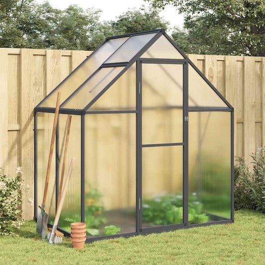 Telaio Serra con Base Antracite 169x114x195 cm in Alluminio - homemem39