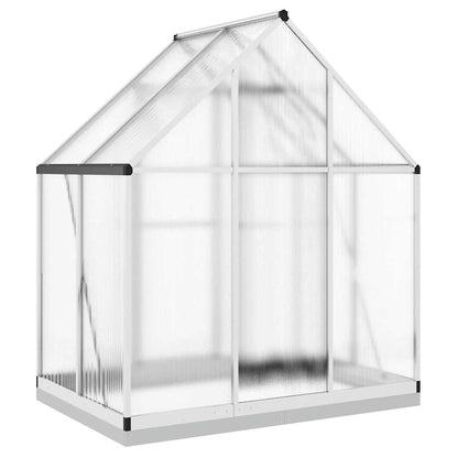 Telaio Serra con Base Argento 169x114x202 cm in Alluminio - homemem39