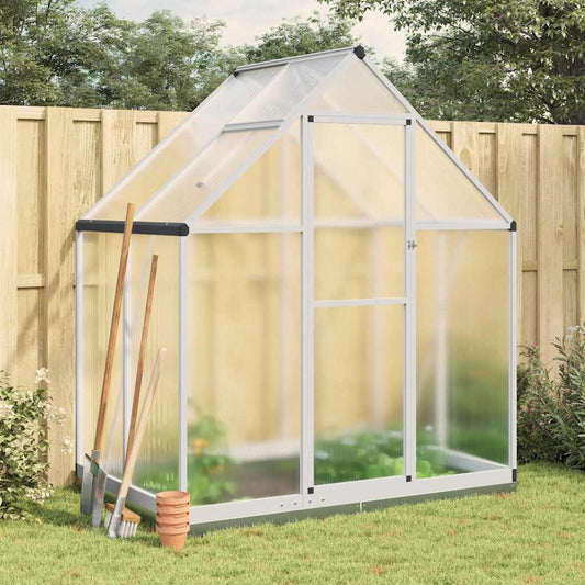 Telaio Serra con Base Argento 169x114x202 cm in Alluminio - homemem39