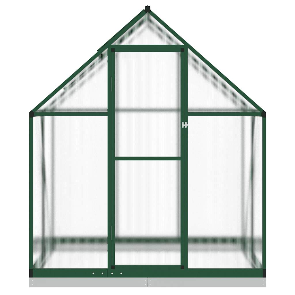 Telaio Serra con Base Verde 169x114x202 cm in Alluminio - homemem39