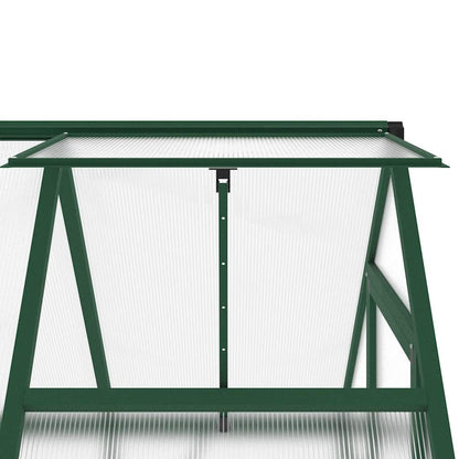 Telaio Serra con Base Verde 169x114x202 cm in Alluminio - homemem39