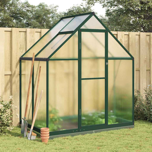 Telaio Serra con Base Verde 169x114x202 cm in Alluminio - homemem39