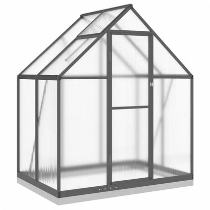 Telaio Serra con Base Antracite 169x114x202 cm in Alluminio - homemem39