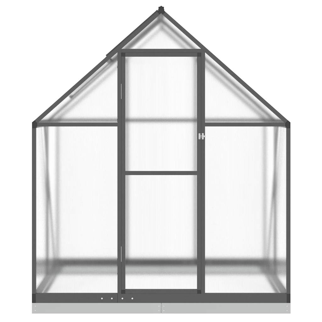 Telaio Serra con Base Antracite 169x114x202 cm in Alluminio - homemem39