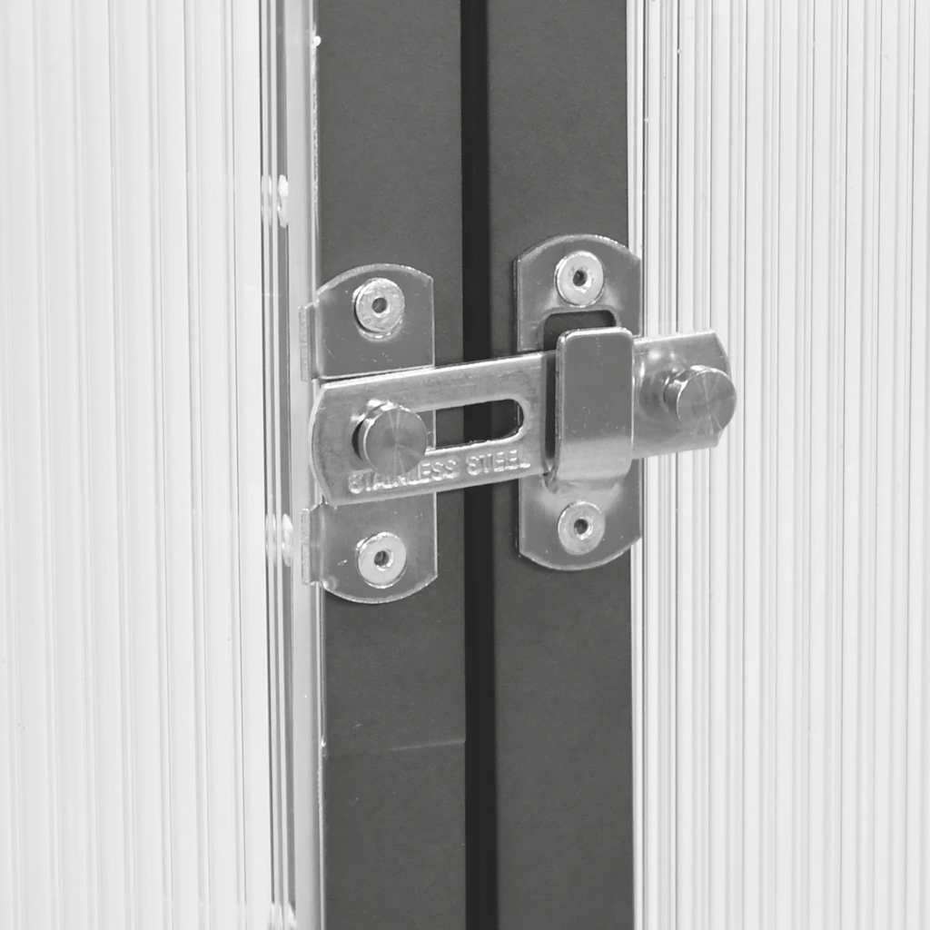 Telaio Serra con Base Antracite 169x114x202 cm in Alluminio - homemem39