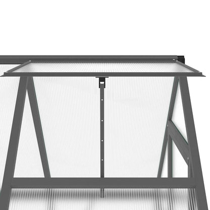 Telaio Serra con Base Antracite 169x114x202 cm in Alluminio - homemem39