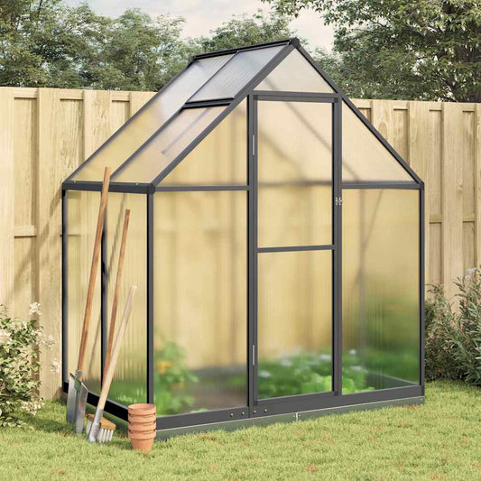 Telaio Serra con Base Antracite 169x114x202 cm in Alluminio - homemem39