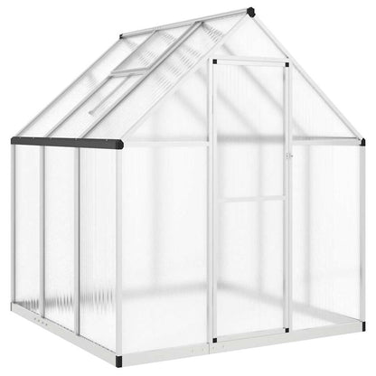 Telaio Serra con Base Argento 169x169x195 cm in Alluminio - homemem39