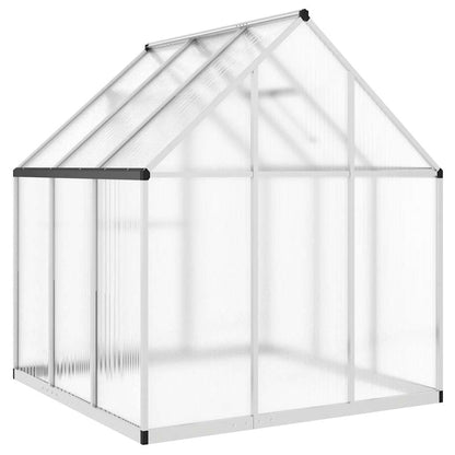 Telaio Serra con Base Argento 169x169x195 cm in Alluminio - homemem39