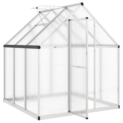 Telaio Serra con Base Argento 169x169x195 cm in Alluminio - homemem39