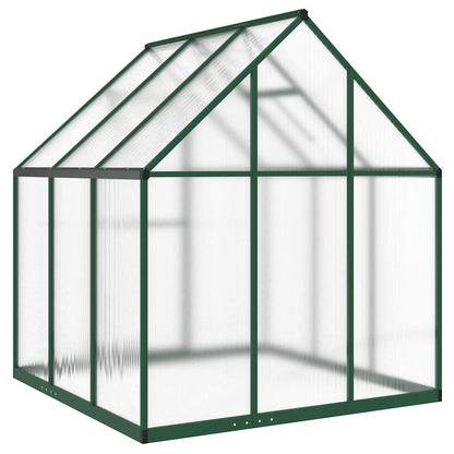 Telaio Serra con Base Verde 169x169x195 cm in Alluminio - homemem39