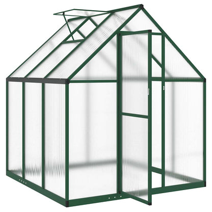 Telaio Serra con Base Verde 169x169x195 cm in Alluminio - homemem39