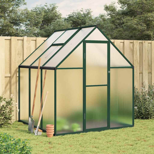 Telaio Serra con Base Verde 169x169x195 cm in Alluminio - homemem39