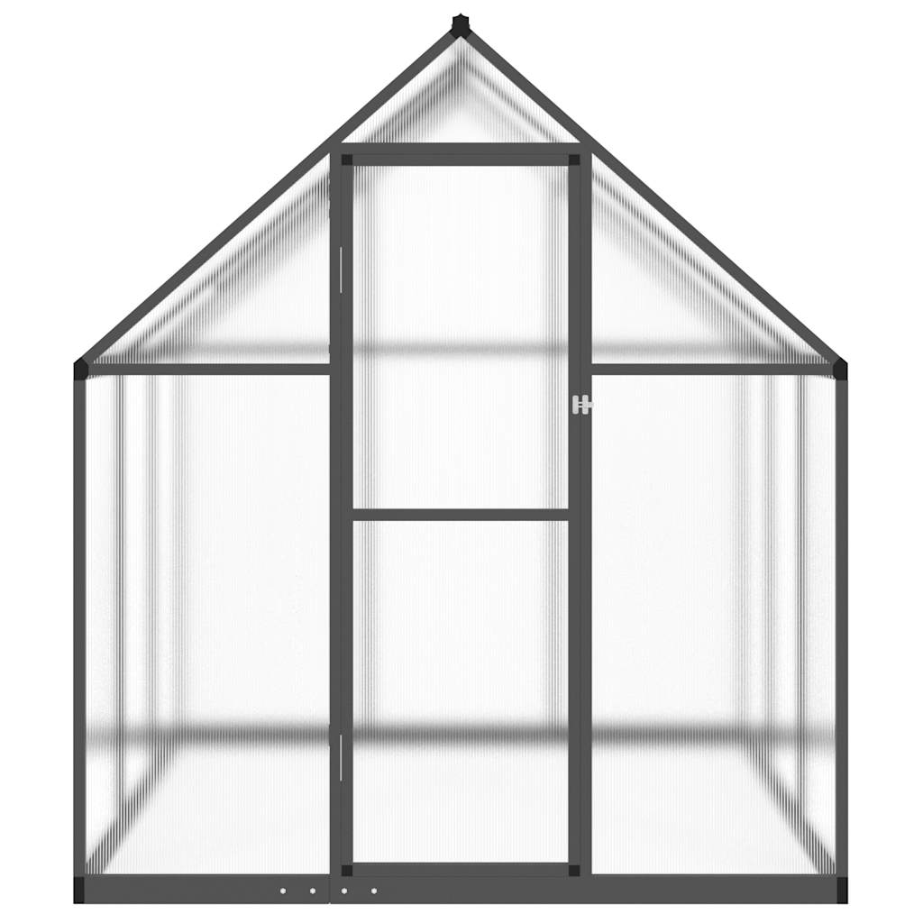 Telaio Serra con Base Antracite 169x169x195 cm in Alluminio - homemem39