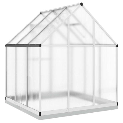 Telaio Serra con Base Argento 169x169x202 cm in Alluminio - homemem39