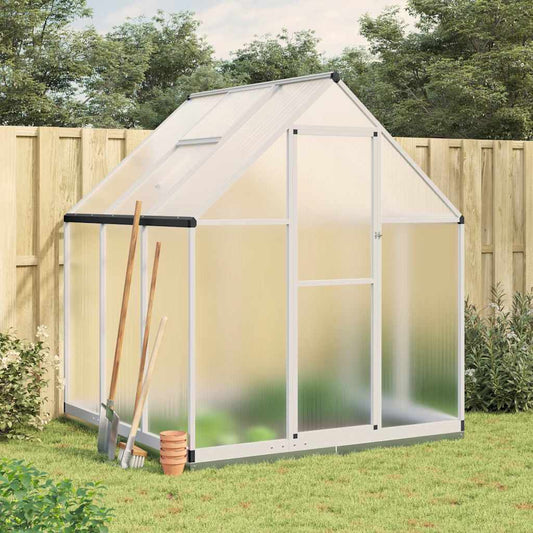 Telaio Serra con Base Argento 169x169x202 cm in Alluminio - homemem39