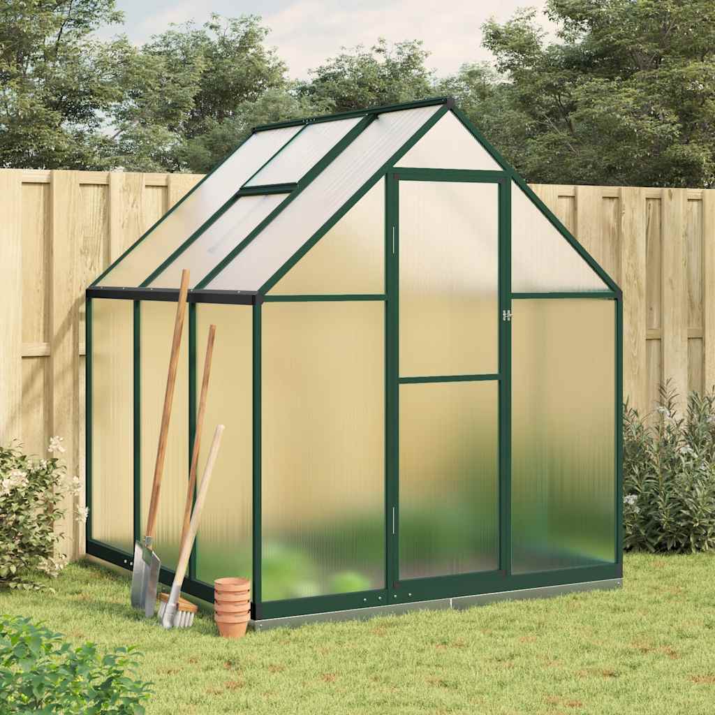 Telaio Serra con Base Verde 169x169x202 cm in Alluminio - homemem39