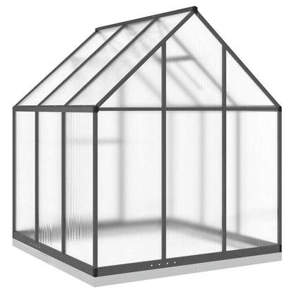 Telaio Serra con Base Antracite 169x169x202 cm in Alluminio - homemem39