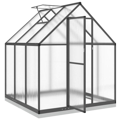 Telaio Serra con Base Antracite 169x169x202 cm in Alluminio - homemem39