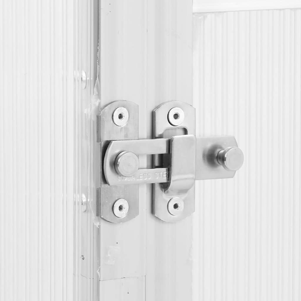 Telaio Serra con Base Argento 224x169x195 cm in Alluminio - homemem39
