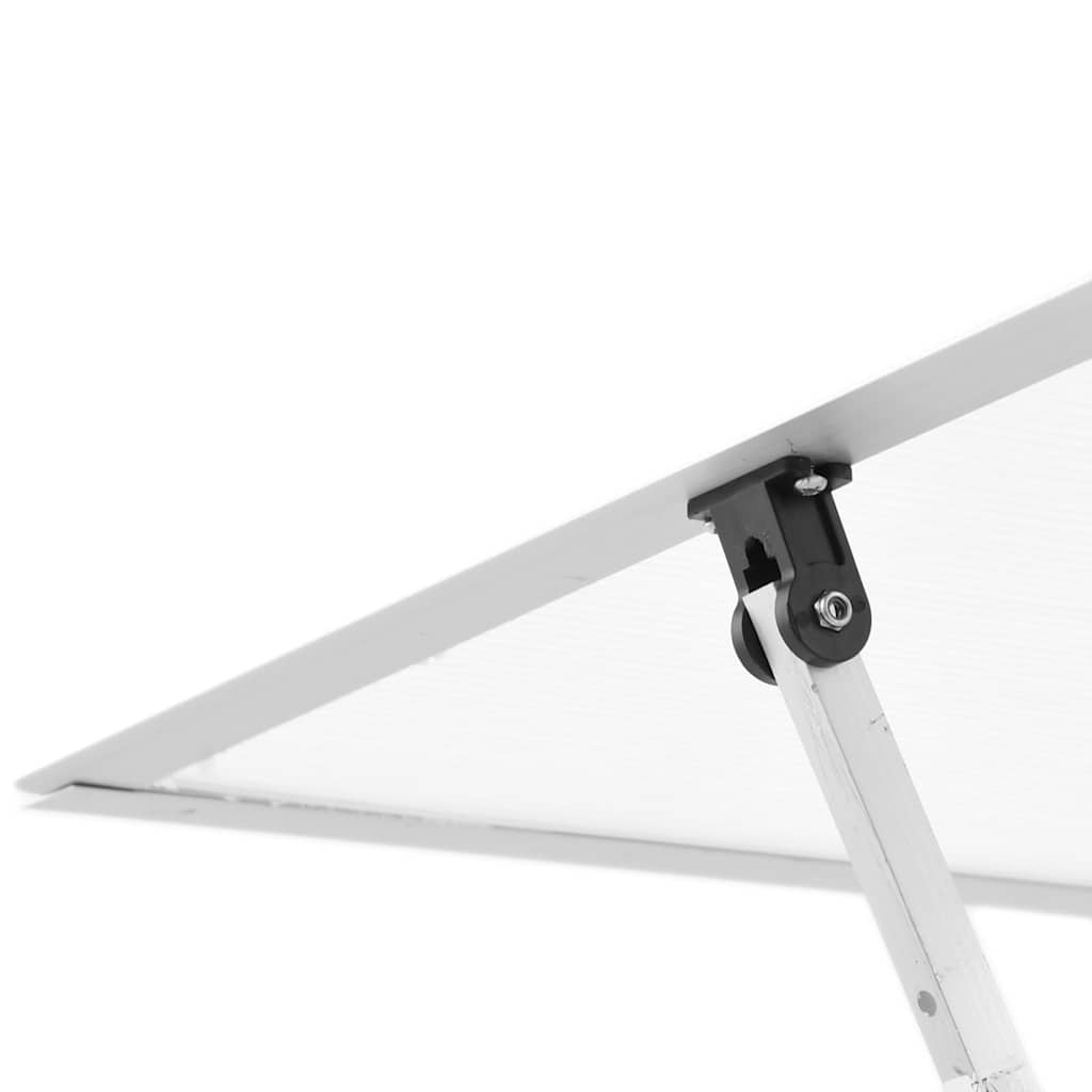 Telaio Serra con Base Argento 224x169x195 cm in Alluminio - homemem39