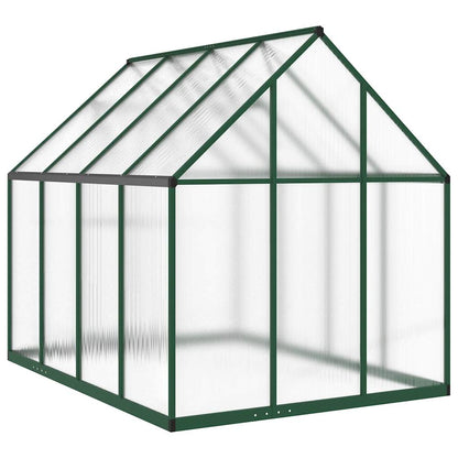 Telaio Serra con Base Verde 224x169x195 cm in Alluminio - homemem39