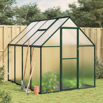 Telaio Serra con Base Verde 224x169x195 cm in Alluminio - homemem39