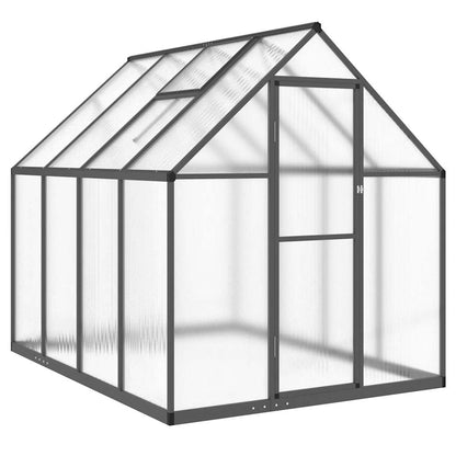 Telaio Serra con Base Antracite 224x169x195 cm in Alluminio - homemem39