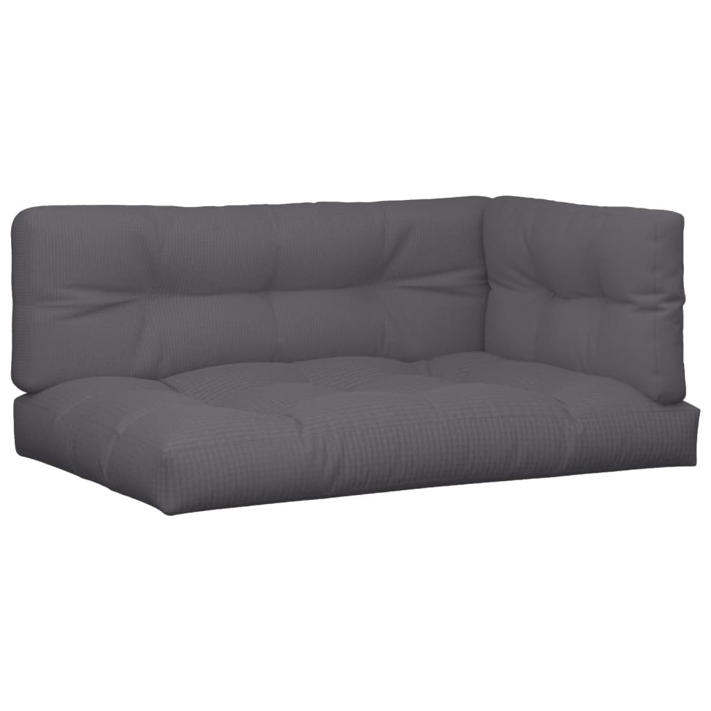 Cuscini per Pallet 5 pz Antracite in Tessuto | homemem39