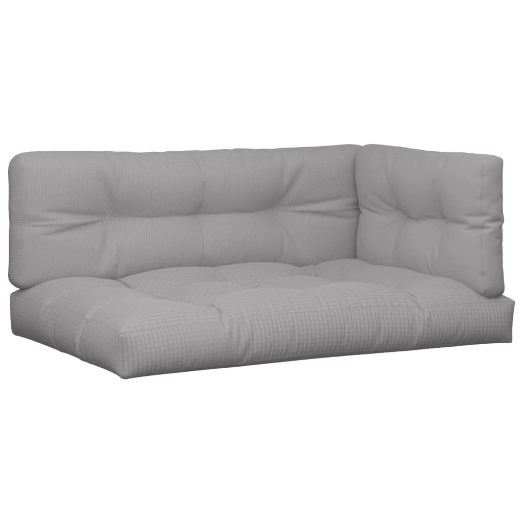 Cuscini per Pallet 5 pz Grigi in Tessuto | homemem39