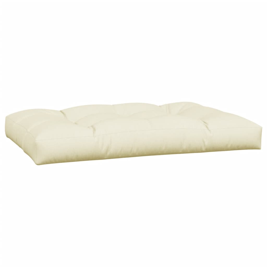 Cuscini per Pallet 5 pz Crema in Tessuto | homemem39