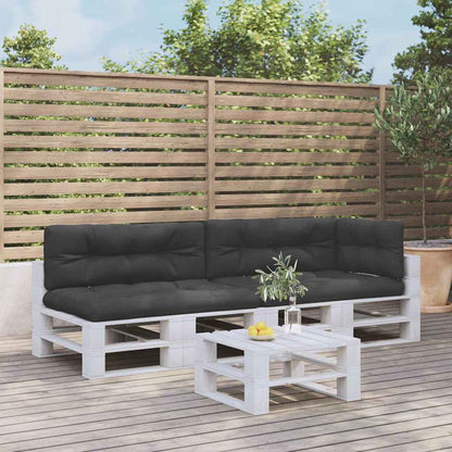 Cuscini per Pallet 5 pz Neri in Tessuto | homemem39