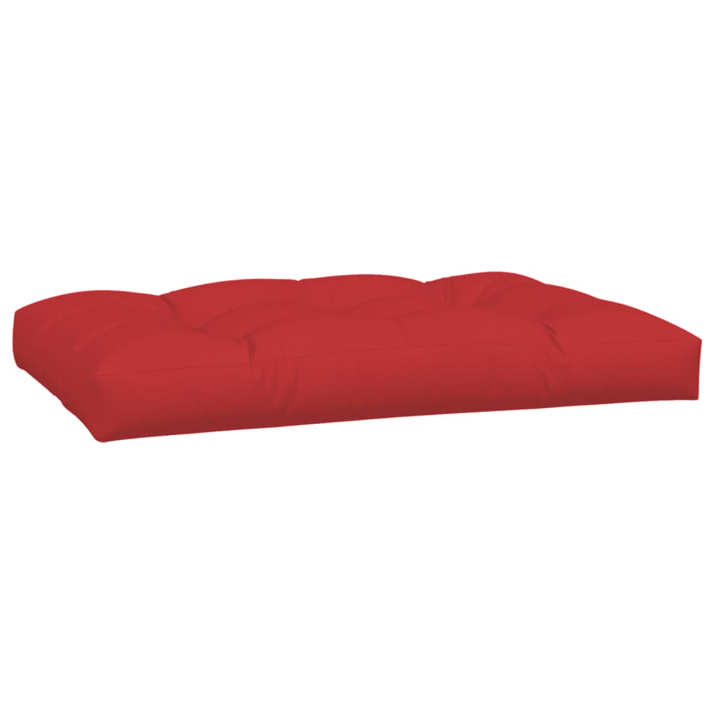 Cuscini per Pallet 7 pz Rossi in Tessuto | homemem39