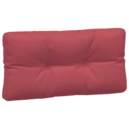 Cuscini per Pallet 7 pz Rosso Vino in Tessuto | homemem39