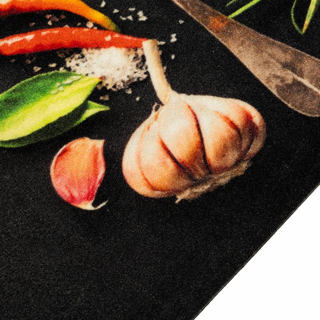 Tappeto da Cucina Lavabile Spezie 60x180 cm Velluto - homemem39
