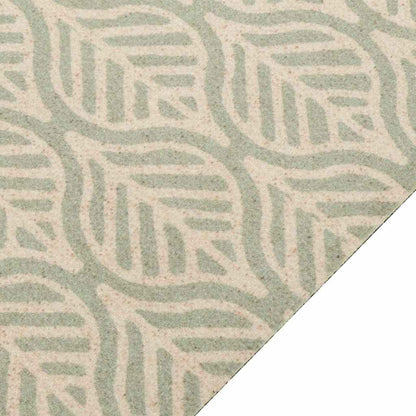 Tappeto da Cucina Lavabile Foglie 60x180 cm in Velluto | homemem39