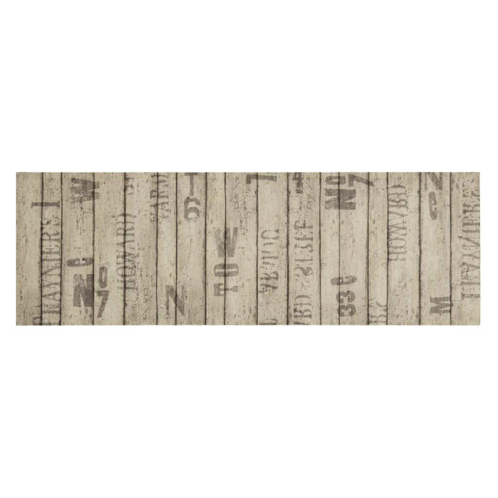 Tappeto da Cucina Lavabile Recinzione 60x180 cm in Velluto - homemem39