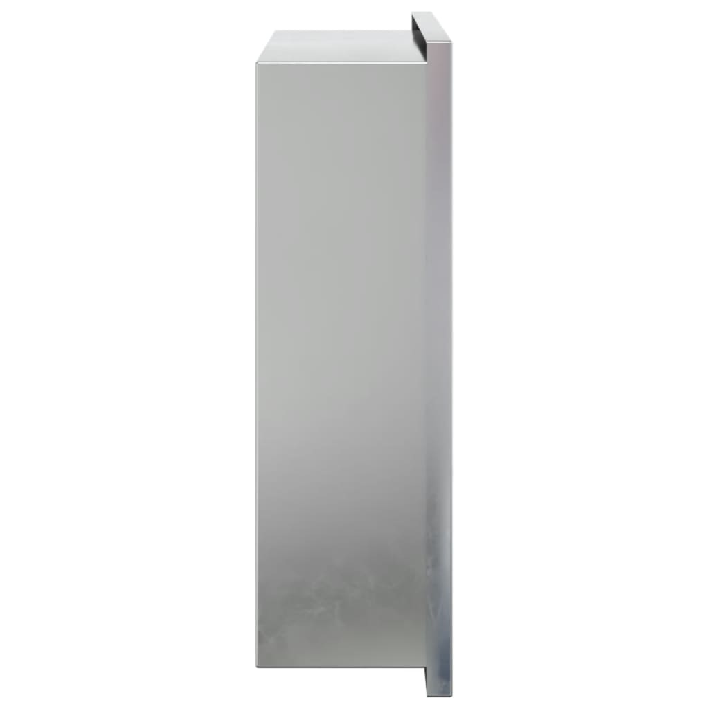 Nicchia per Doccia Argento Spazzolato 32x32x9cm in Acciaio Inox | homemem39