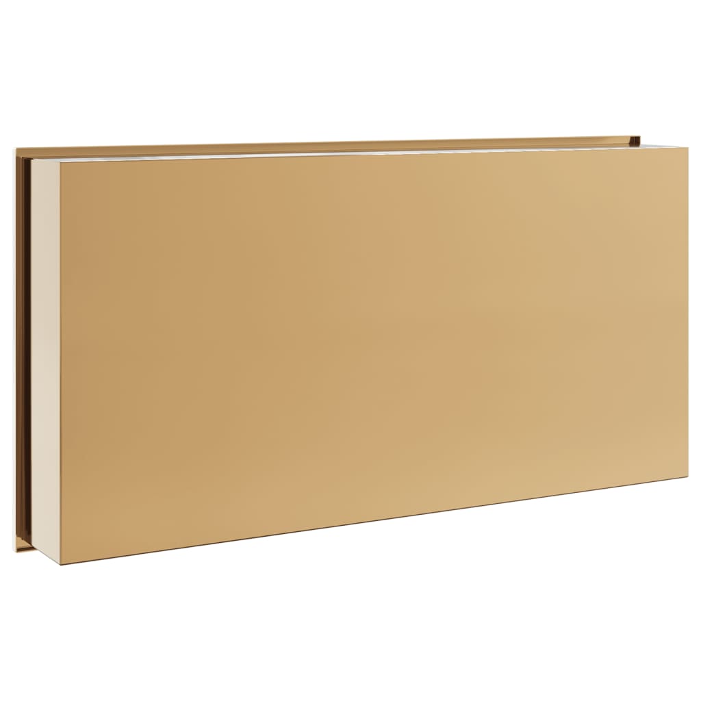 Nicchia per Doccia Oro Spazzolato 62x32x9cm in Acciaio Inox | homemem39