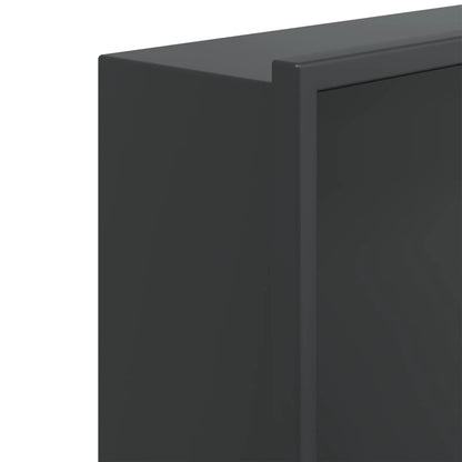 Nicchia per Doccia Nero Opaco 62x32x9cm in Acciaio Inox - homemem39
