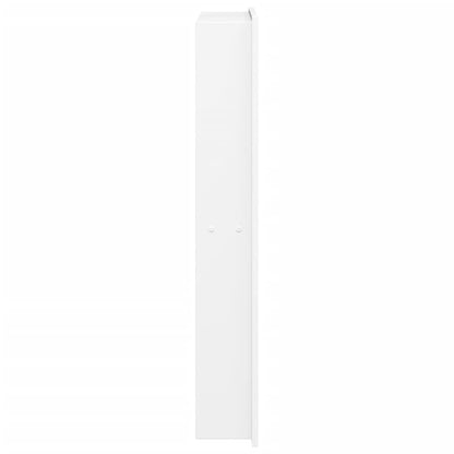 Nicchia per Doccia Bianco Opaco 32x62x9cm in Acciaio Inox