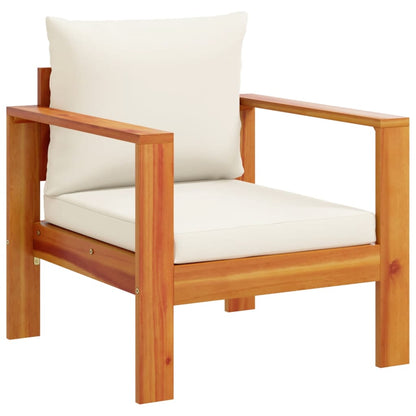 Set Divano da Giardino 6 pz con Cuscini in Massello di Acacia | homemem39