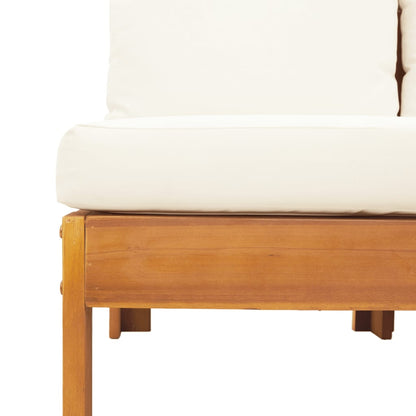 Set Divani da Giardino 10pz con Cuscini Legno Massello Acacia | homemem39
