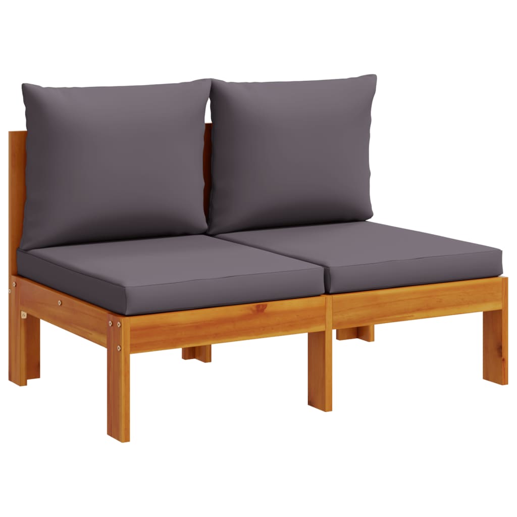 Set Divano da Giardino 8pz con Cuscini Legno Massello di Acacia | homemem39