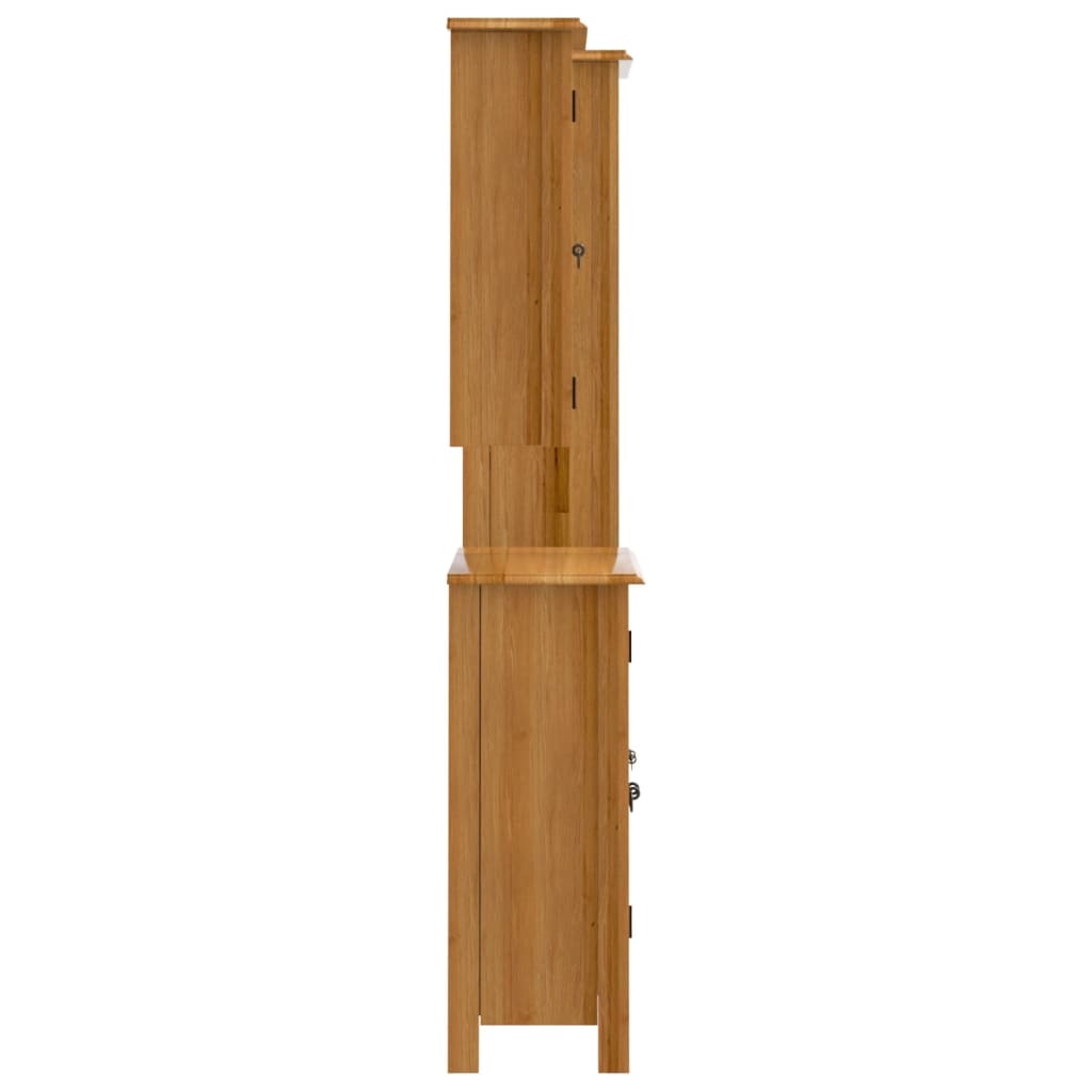 Set Mobili da Bagno 3 pz in Legno Massello di Pino | homemem39
