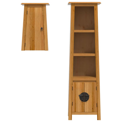 Set Mobili da Bagno 2 pz in Legno Massello di Pino | homemem39