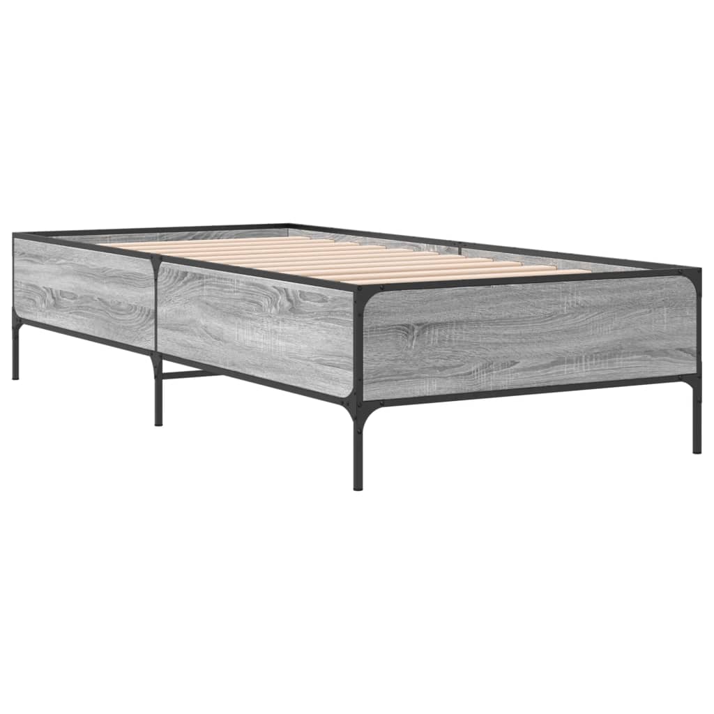 Giroletto senza Materasso Rovere Sonoma 90x190 cm | homemem39