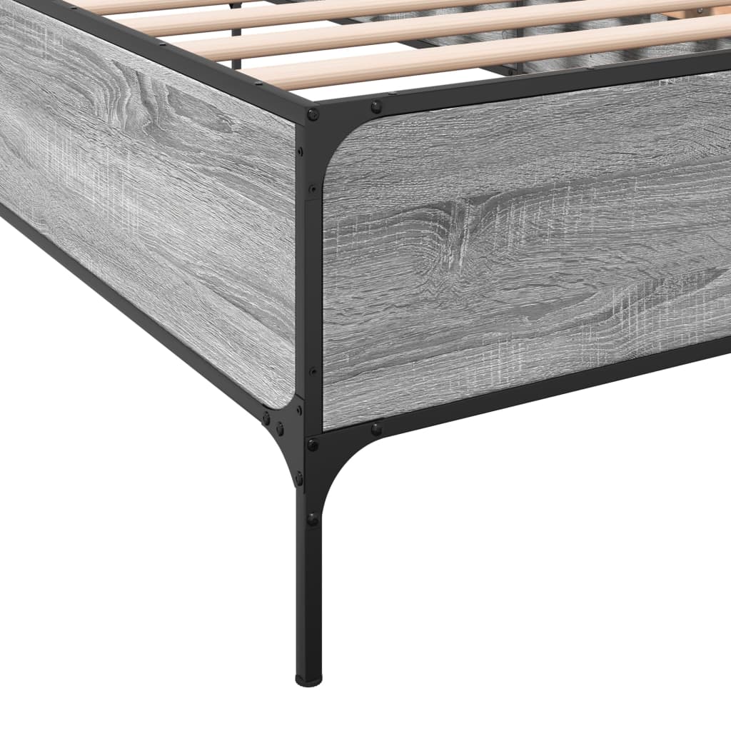 Giroletto senza Materasso Rovere Sonoma 90x190 cm | homemem39
