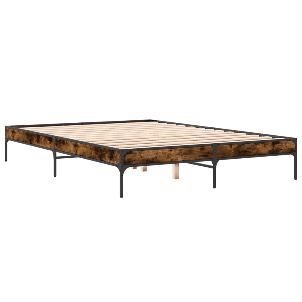 Giroletto Rovere Fumo 150x200 cm in Legno Multistrato Metallo | homemem39
